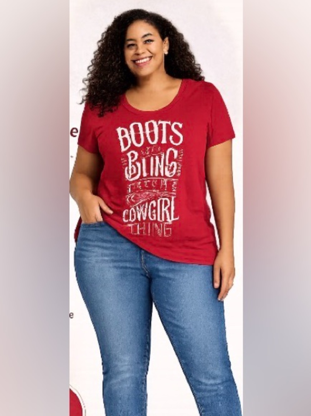 💲Boots & Bling “It’s a Cowgirl Thing” Graphic Tee | XXL | EUC 🤠 - Picture 3 of 4